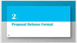 Developing Proposal Defense for Thesis or Dissertation Research [upl. by Farwell863]