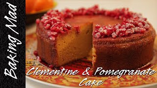 Eric Lanlards Clementine and Pomegranate Cake [upl. by Itnavart]