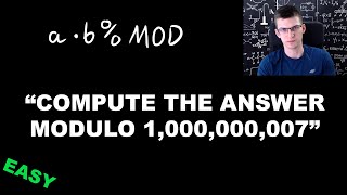 Computations Modulo P in Competitive Programming [upl. by Longo]