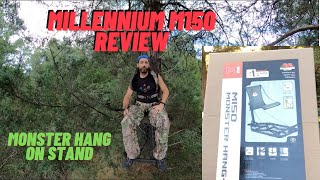 Millennium M150 Monster Hang on Treestand Review [upl. by Lenes]