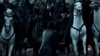 HD VOSTFR 6x09 Jon Snow charge at battle of winterfell [upl. by Dominy]