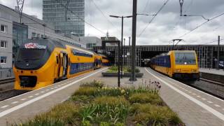 NS Nederland Treinen op station Eindhoven [upl. by Omarr]