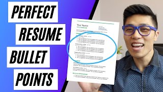 How To Write Resume Bullet Points that Recruiters Will LOVE to Read [upl. by Cormack497]