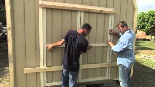 How to Build a Lowes Storage Shed [upl. by Rex]