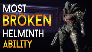 WARFRAME MOST BROKEN HELMINTH ABILITY [upl. by Nagem]