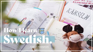 How I Learn SWEDISH 🇸🇪 Tips  Resources [upl. by Adlemy]