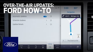 Ford F150® OvertheAir Updates  Ford HowTo  Ford [upl. by Nomrah]