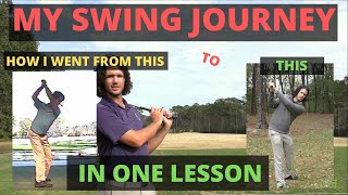 My Golf Swing Journey  YOU ARE ONLY AS GOOD AS THE INFORMATION YOU HAVE  Tom Saguto PGA [upl. by Akinet]