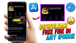 How To Download Free Fire In IPhone  How To Download Free Fire Max In IPhone  OB42 Updated Version [upl. by Lenwood]