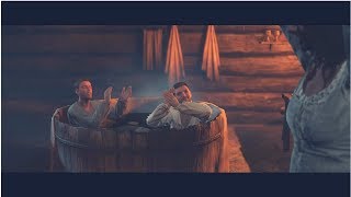 Kingdom Come Deliverance  Henry amp Sirs Hans Capon Bath Together Scene Next to Godliness mission [upl. by Ligriv731]