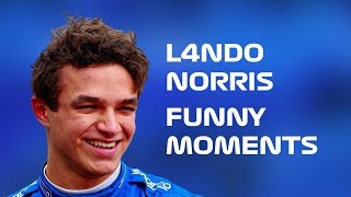 Lando Norris  Funny Moments [upl. by Netsyrc]