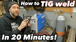 Learning how to TIG weld made easy [upl. by Sydalg]