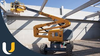 Haulotte Articulating Boom Lift  HA16 RTJ PRO  United Equipment [upl. by Pomona]