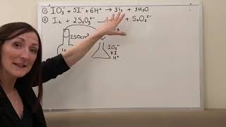 ALevel Chemistry Sodium Thiosulfate and Iodine Titrations [upl. by Lothario982]