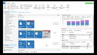 NAV 2016 Sales Order Processing [upl. by Zephan]