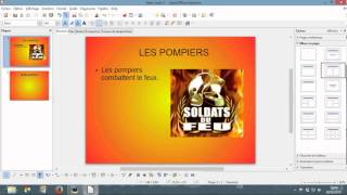 TUTO Comment faire un diaporama avec libre office fr [upl. by Oigufer]