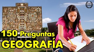 150 Preguntas GEOGRAFÍA 🌎🌍 Examen UNAM [upl. by Raychel718]