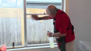 How To Frost Glass  DIY At Bunnings [upl. by Enilauqcaj]