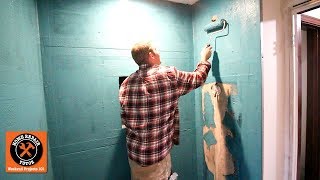 How to Build a WalkIn Shower Part 3  Waterproofing KBRS ShowerSlope [upl. by Odradlig434]