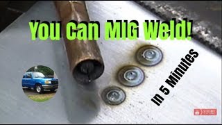 Learn How to MIG Weld Automotive Sheet Metal in 5 Minutes [upl. by Kawai339]