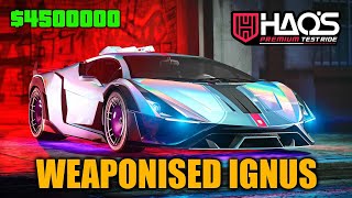 Weaponised Ignus Customisation in GTA 5 ONLINE [upl. by Dnomsaj]