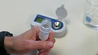 Waterproof Refractometer Calibration [upl. by Hartill]