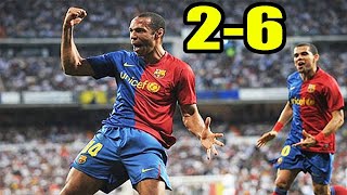 ملخص مباراة برشـلونة وريال مدريد 62 الدوري الاسباني 2009 HD [upl. by Naie]