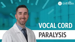 Vocal Cord Fold Paralysis [upl. by Margarete591]