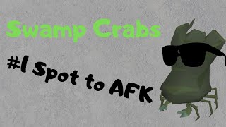 Swamp Crabs OSRS Location the ONLY AFK spot in the game [upl. by Samara726]