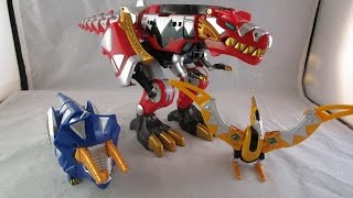 Retro Review Thundersaurus Megazord Power Rangers Dino Thunder [upl. by Packer]