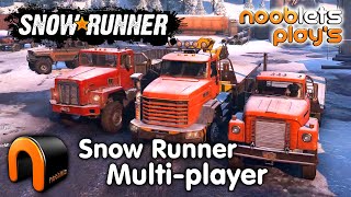 SNOWRUNNER MultiPlayer Coop Gameplay [upl. by Hynda448]