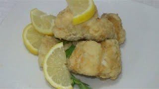 Ricetta Baccalà Fritto [upl. by Silvanus932]