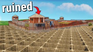 I Placed 1000000 Wood Around Outpost [upl. by Latihs]