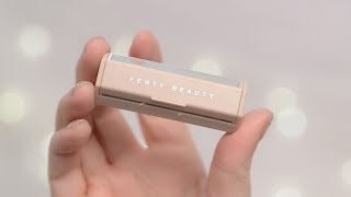 Invisimatte Blotting Paper Fenty Beauty Review amp Demo  CORRIE V [upl. by Popele161]