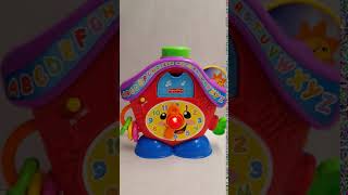 Fisher Price Laugh amp Learn PeekABook Cuckoo Clock [upl. by Thorwald]