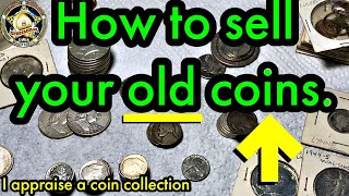 How to sell your old coins I appraise a coin collection [upl. by Kampmann]