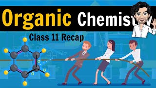 1 Organic Chemistry  Basics  Class 12  Inductive Effect  Class 11 Recap  Lecture 1 [upl. by Aluap218]