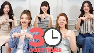 ITZY Answers 30 Questions In 3 Minutes [upl. by Eidde]