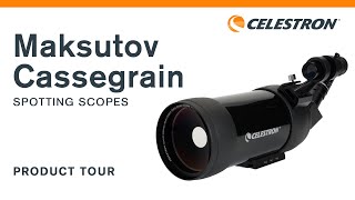 Celestron Maksutov Cassegrain Spotting Scope Product Overview [upl. by Morten663]