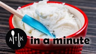 How to Make Vanilla Frosting  Easy 4 Ingredient Frosting [upl. by Madlin180]