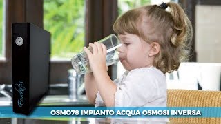 Nuova installazione Osmo78 impianto ad osmosi inversa con miscelatore multifunzione 3 vie PRIVATO [upl. by Ciprian]