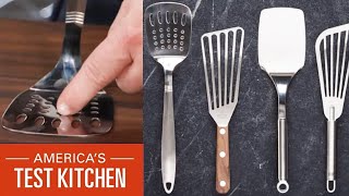 Kitchen Equipment Experts Favorite Metal Spatula [upl. by Sueddaht266]