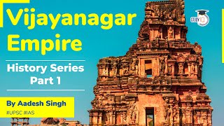 History of Vijayanagar Empire  History of Medieval India  UPSC GS Paper 1 History by Aadesh Singh [upl. by Sandra]