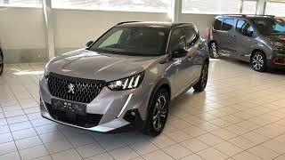 Présentation  essai statique NOUVEAU SUV PEUGEOT 2008 GT BLUEHDI 130 ch EAT8 [upl. by Inalej]