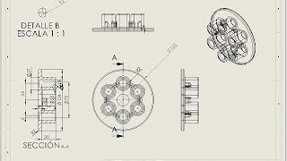 TUTORIAL PLANOS EN SOLIDWORKS [upl. by Adnilemre412]