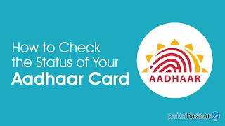 How to Check your Aadhaar Status  Paisabazaarcom [upl. by Guinna]