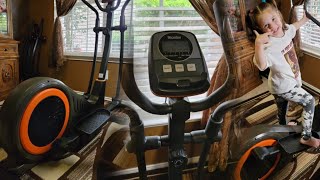 NICEDAY Elliptical Cross Trainer Machine UnboxingSetup amp Review [upl. by Kant]