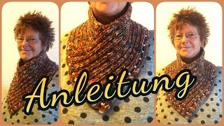 DIY • Schalkragen stricken  Super einfach  Julebuergerfee [upl. by Sibyl629]