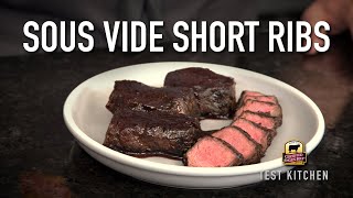 Best Recipe for Sous Vide Beef Short Ribs [upl. by Socram]