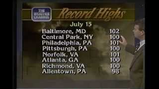 Wayback Playback  July 15 1995  2 Full Hours  The Weather Channel [upl. by Nolyk]